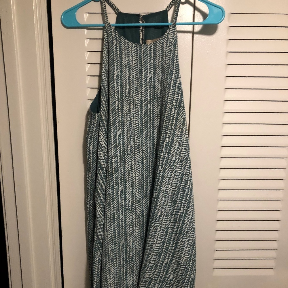 Women's Halter-Neck Semi Casual Dress